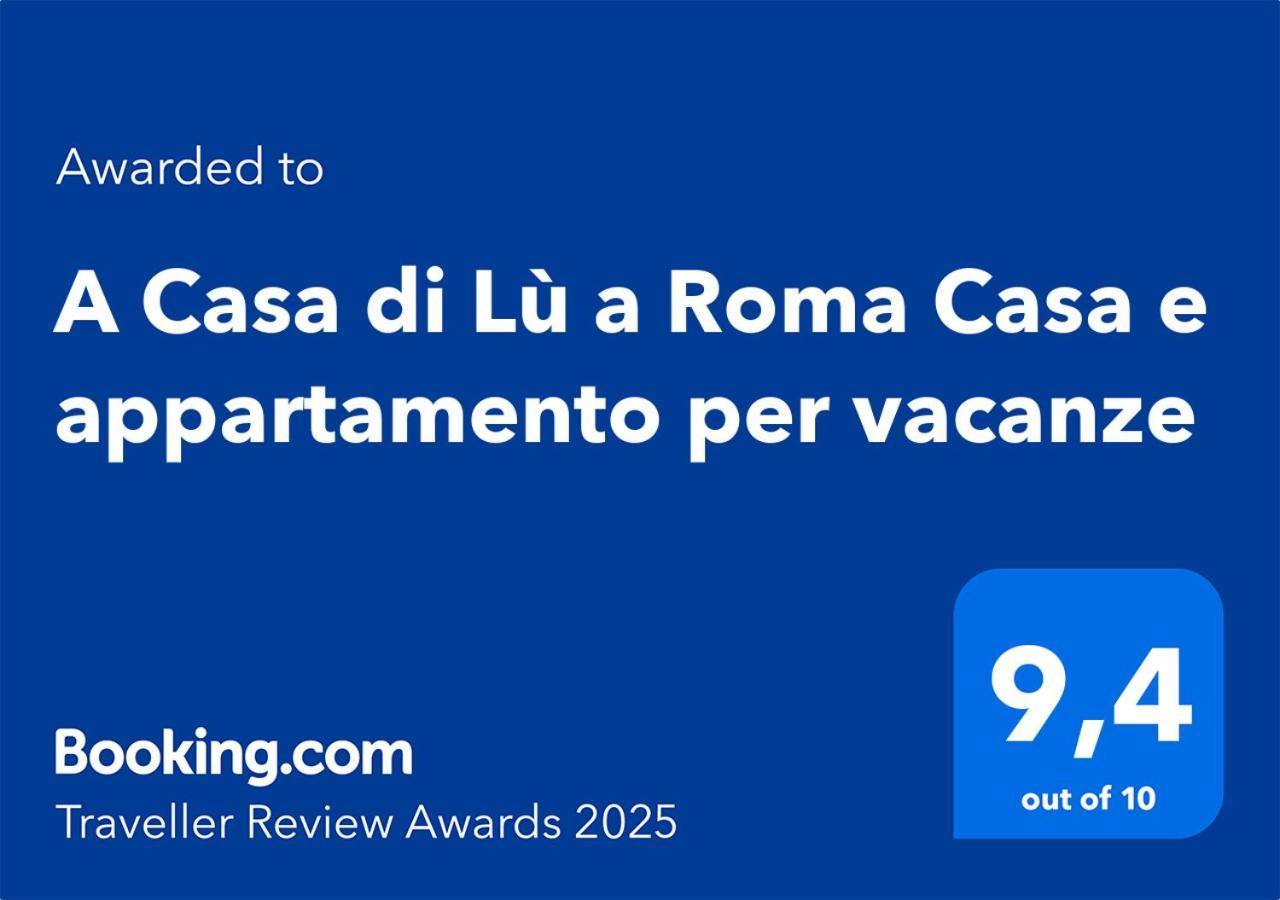 A Casa Di Lu A Roma Lejlighed Eksteriør billede